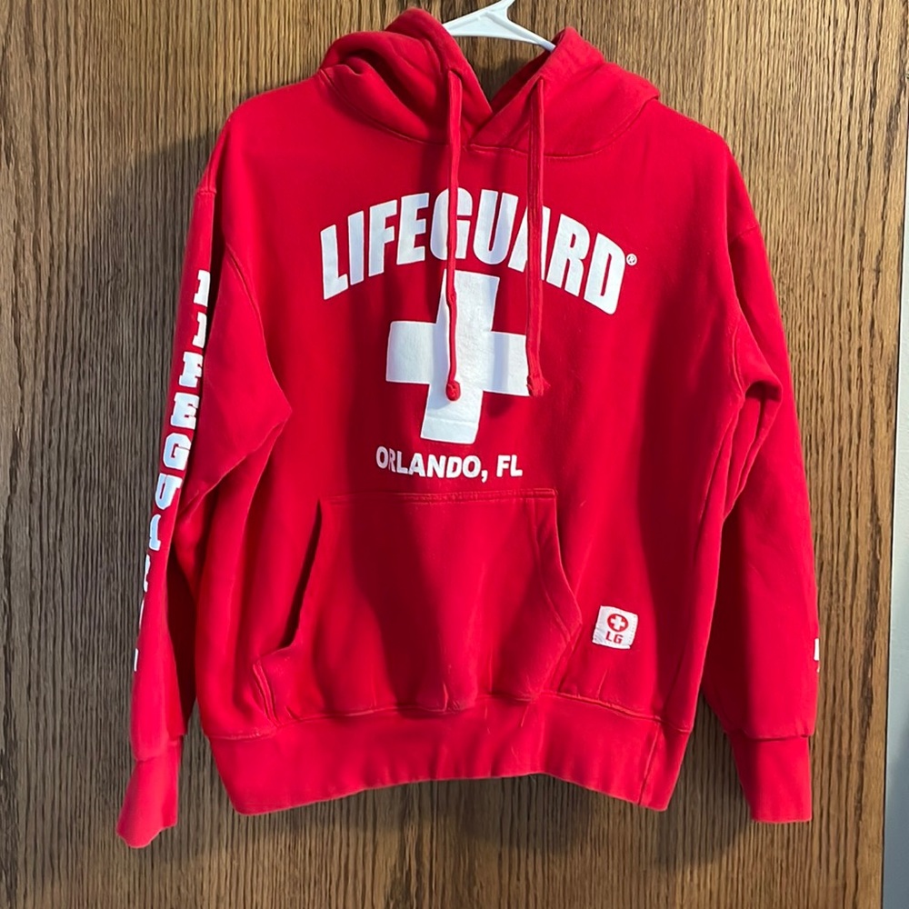 Woman’s lifeguard sweatshirt